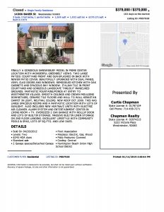 Listing for 14366 BAKER St Westminster 92683, sold on 04/2012
